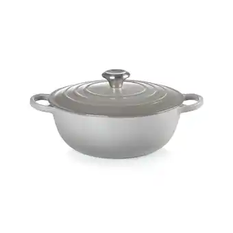 fonQ Le creuset marmite braadpan ø 26 cm - mist grey aanbieding