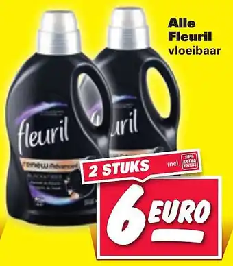 Nettorama Alle Fleuril vloeibaar aanbieding