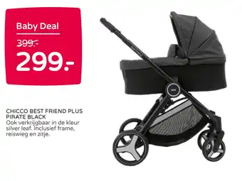 Prenatal CHICCO BEST FRIEND PLUS PIRATE BLACK aanbieding