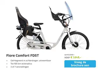 Stella fietsen Fiore Comfort FDST aanbieding