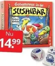 Boekenvoordeel Geharrewar in de sushibar aanbieding