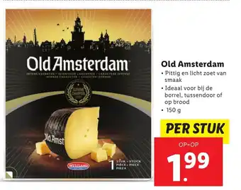 Lidl Old amsterdam 150g aanbieding