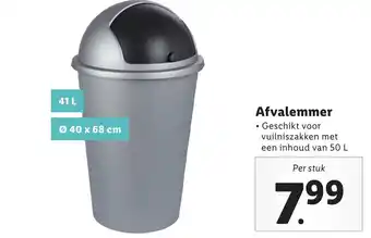 Lidl Afvalemmer aanbieding