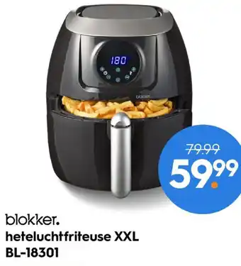 Blokker Blokker Heteluchtfriteuse XXL BL-18301 aanbieding