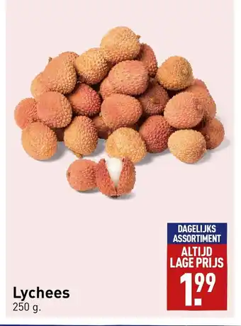 ALDI Lychees 250g aanbieding