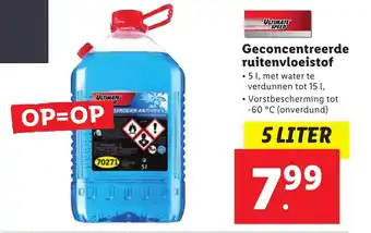 Lidl Geconcentreerde ruitenvloeistof 5L aanbieding