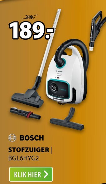Expert Bosch Stofzuiger / BGL6HYG2 aanbieding
