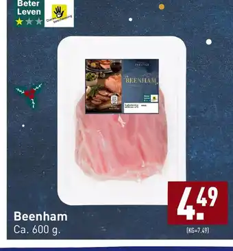 ALDI Beenham 600g aanbieding