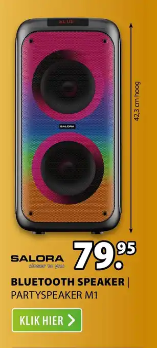 Expert Bluetooth speaker/ partyspeaker M1 aanbieding