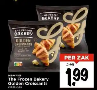 Vomar Voordeelmarkt The frozen bakery golden croissants aanbieding