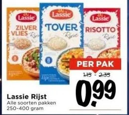 Vomar Voordeelmarkt Lassie rijst aanbieding