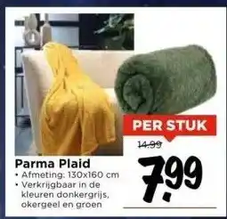 Vomar Voordeelmarkt Parma plaid aanbieding