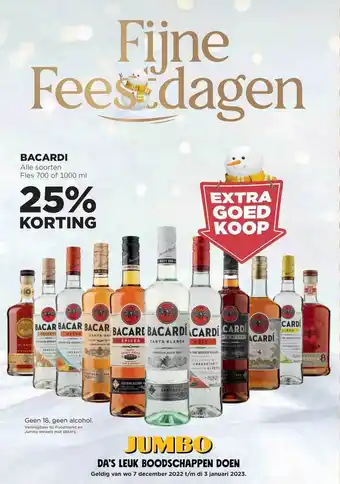 Jumbo Bacardi aanbieding