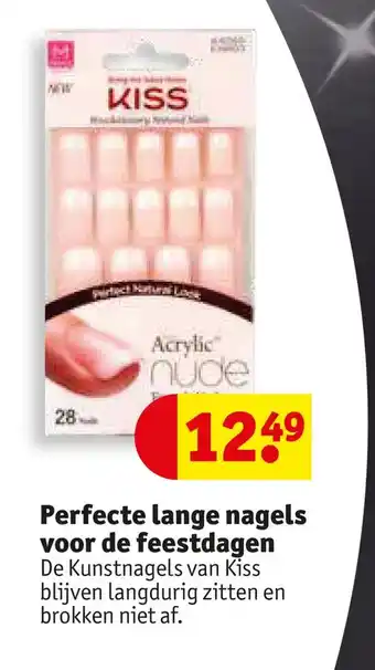 Kruidvat Perfecte lange nagels voor de feestdagen aanbieding