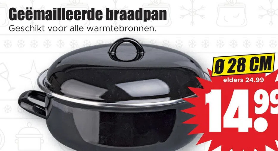 EDGING CASTING Geëmailleerde gietijzeren Nederlandse Oven Ondiepe Ovenschotel Braiser met Dual Handvat, 3.8-QT, Paars
