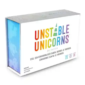 Intertoys Unstable unicorns aanbieding