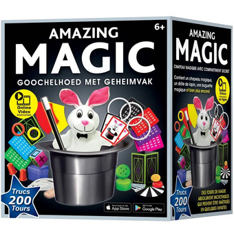 Intertoys Goochelhoed en konijn - 200 trucs aanbieding