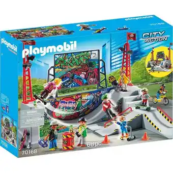 Intertoys Playmobil city action skatepark 70168 aanbieding