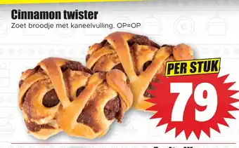 Dirk Cinnamon twister aanbieding