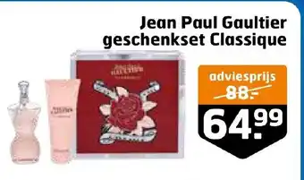 Trekpleister Jean Paul Gaultier geschenkset Classique aanbieding