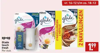 ALDI Glade touch fresh aanbieding