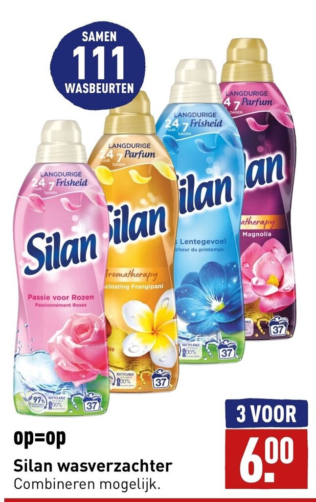 Silan wasverzachter aanbieding bij ALDI