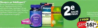 Kruidvat Sleepzz En Valdispert aanbieding