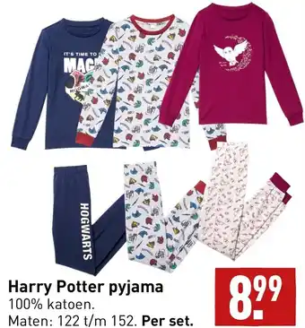 ALDI Harry potter pyjama aanbieding