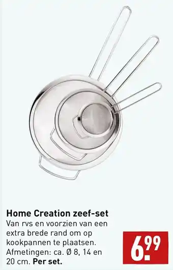 ALDI Home creation zeef-set aanbieding