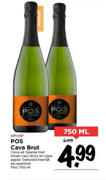 Vomar Voordeelmarkt POS Cava Bruit 750 Ml aanbieding