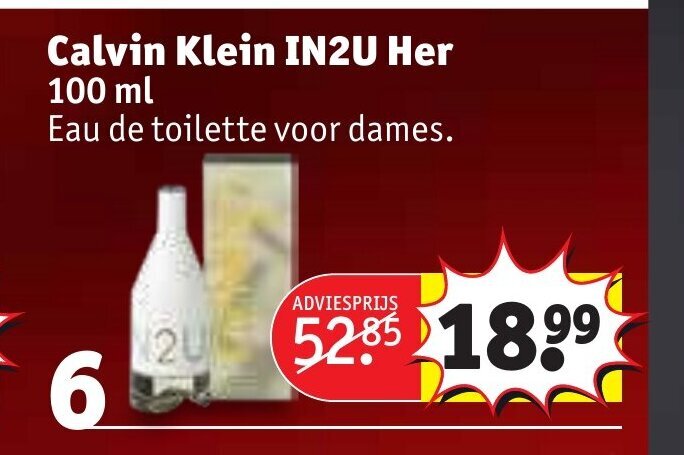 Calvin Klein In2u Her 100 Ml www.folderz.nl