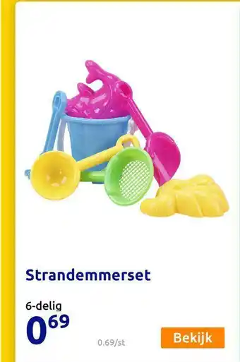 Action Strandemmerset aanbieding