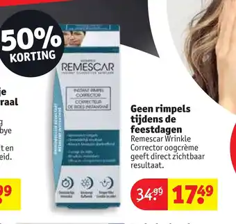 Kruidvat Geen rimpels tijdens de feestdagen aanbieding