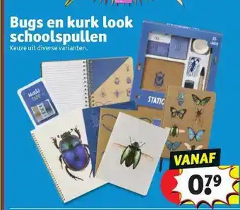 Kruidvat Bugs En Kurk Look Schoolspullen aanbieding