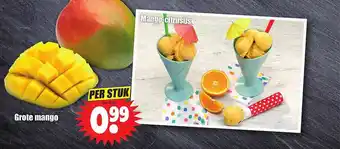 Dirk Grote Mango Of Mango-Citrusijs aanbieding