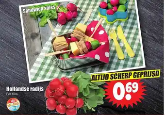 Dirk Sandwich Spies Of Hollandse Radijs aanbieding