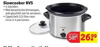 Kruidvat Slowcooker RVS aanbieding