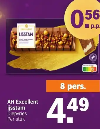 Albert Heijn AH Excellent Ijsstam Diepvries aanbieding