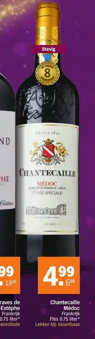 Albert Heijn Chantecaille Medoc Fles 0.75 Liter aanbieding