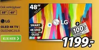 Expert Oled 4k tv oled48c25lb aanbieding