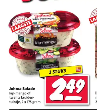 Nettorama Johma Salade 2 x 175 gram aanbieding