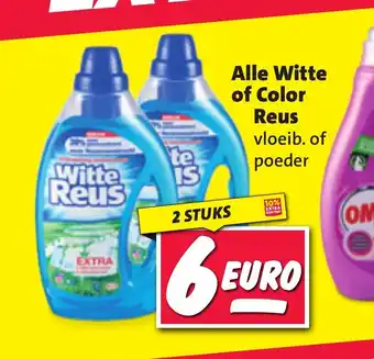 Nettorama Alle Witte of Color Reus 2 stuks aanbieding