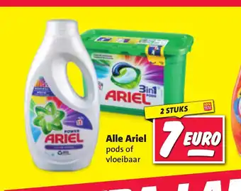 Nettorama Alle Ariel 2 stuks aanbieding