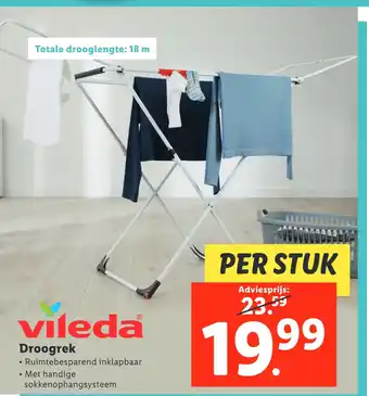 Lidl Droogrek aanbieding