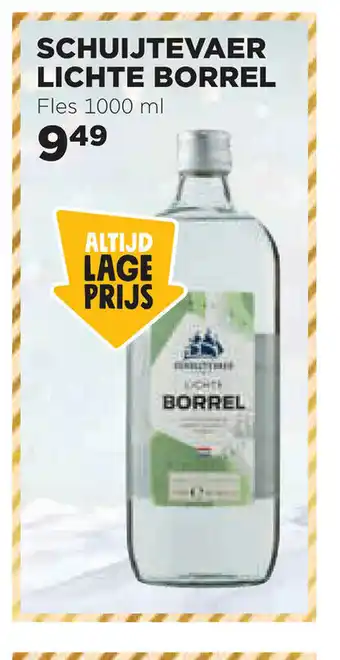 Jumbo Schuijtevaer Lichte Borrel fles 1000 ml aanbieding