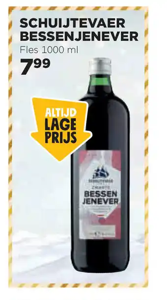 Jumbo Schuijtevaer Bessenjenever fles 1000 ml aanbieding
