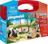 Bol.com Playmobil pandaverzorger carry case - 70105 aanbieding
