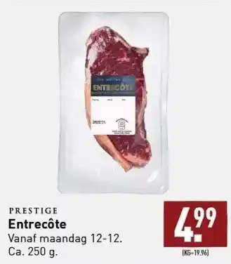 ALDI Entrecôte aanbieding