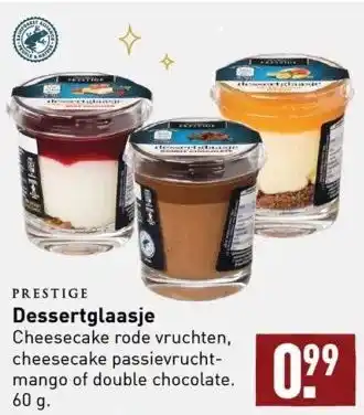 ALDI Dessertglaasje aanbieding