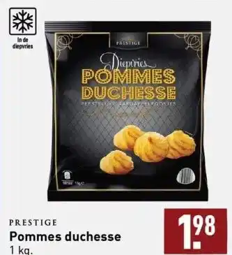 ALDI Prestige pommes duchesse aanbieding